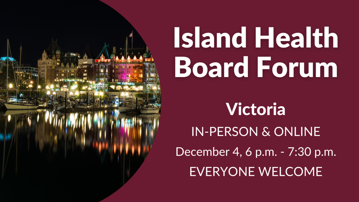 Victoria Board Forum Announcement