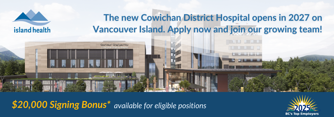 The new hospital opens in 2027. $20,000 signing bonus available for eligible positions.