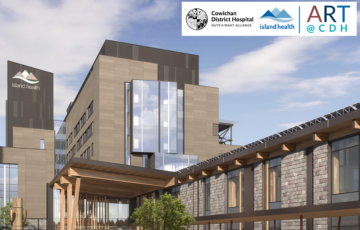 rendering of the new Cowichan District Hospital